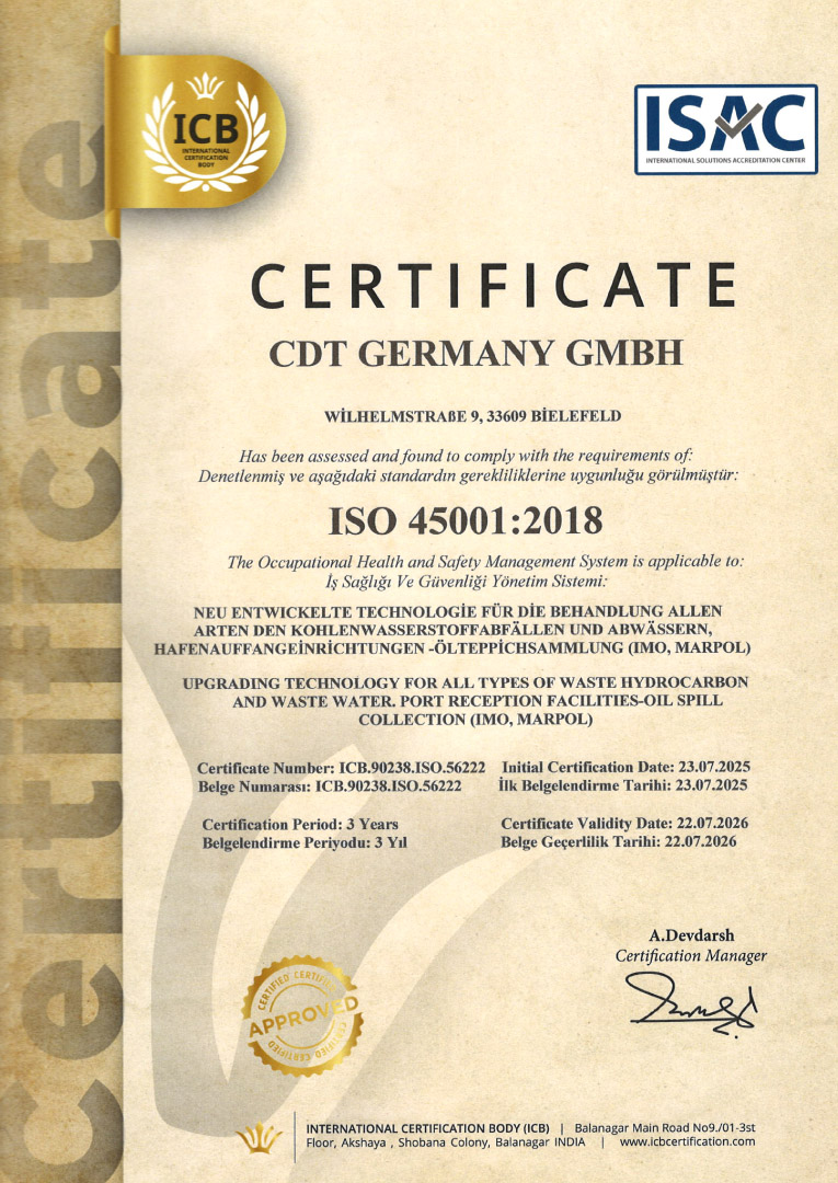 Our Certificates